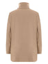gabardine padded jacket